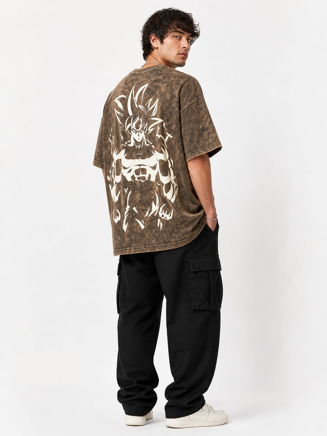 Earth Tone Icon Oversized T-Shirt - Image 2