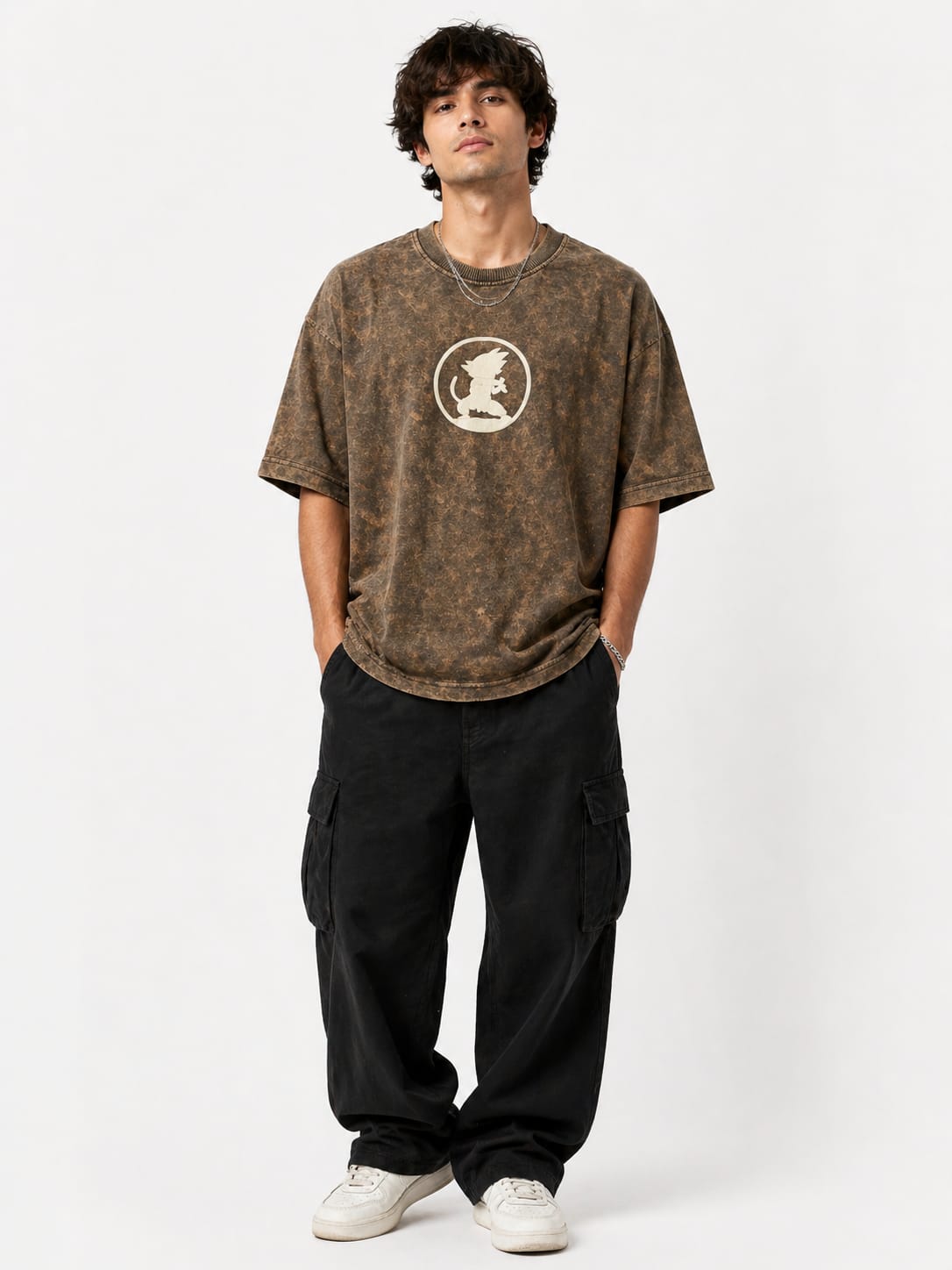 Earth Tone Icon Oversized T-Shirt