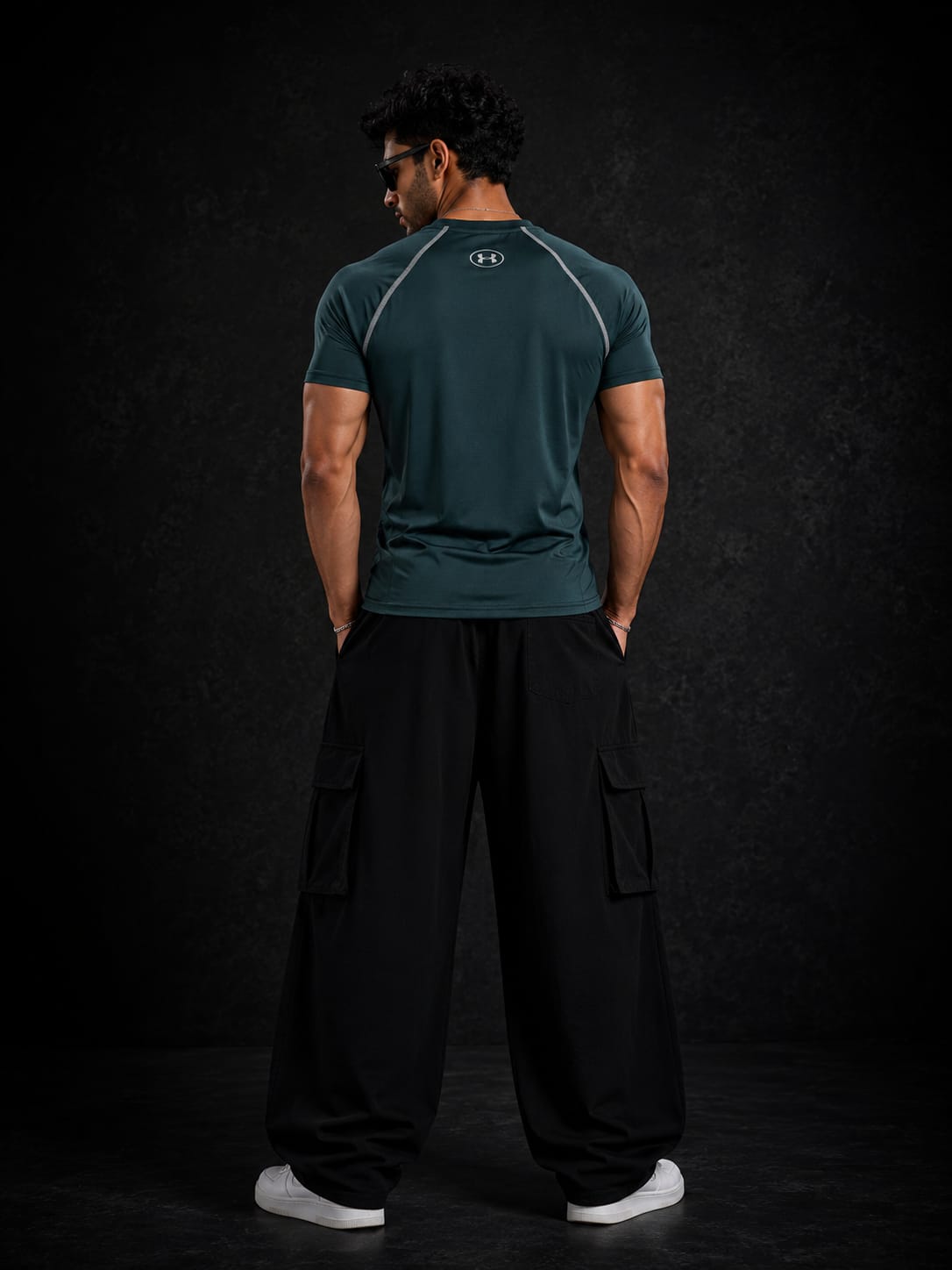 Bull Force Compression T-Shirt – Dark Teal - Image 2